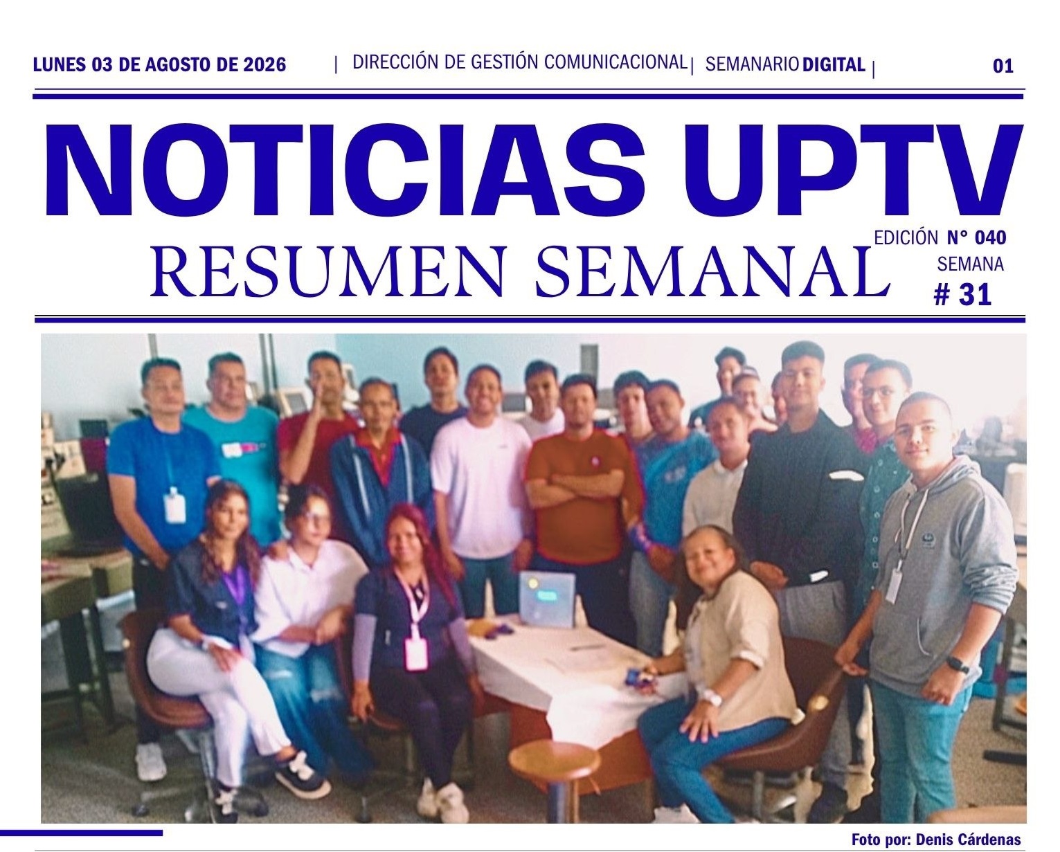 Noticias 03 de Agosto de 2026